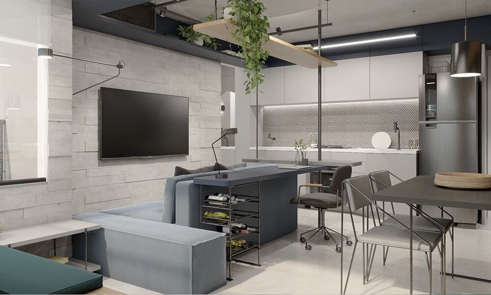 Apartamento, 1 quarto, 33 m² - Foto 1