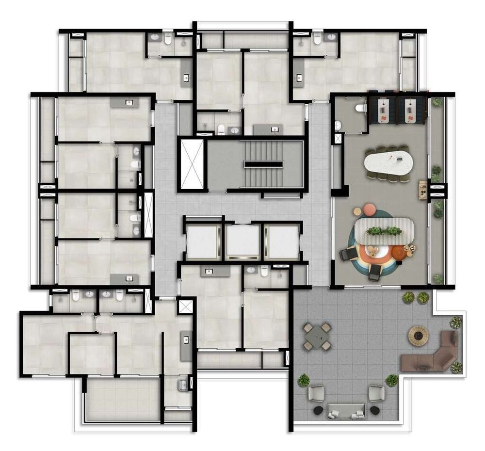 Apartamento, 2 quartos, 56 m² - Foto 9