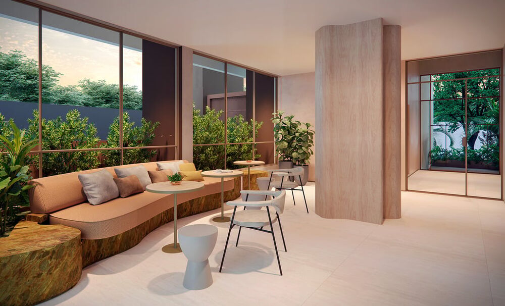 Apartamento à venda com 1 quarto, 58m² - Foto 1