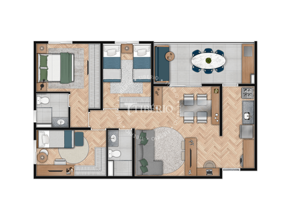 Apartamento, 2 quartos, 49 m² - Foto 10