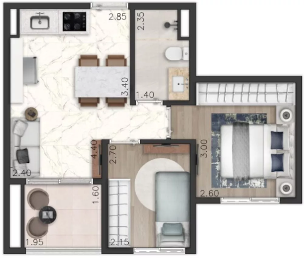 Apartamento, 3 quartos, 142 m² - Foto 29