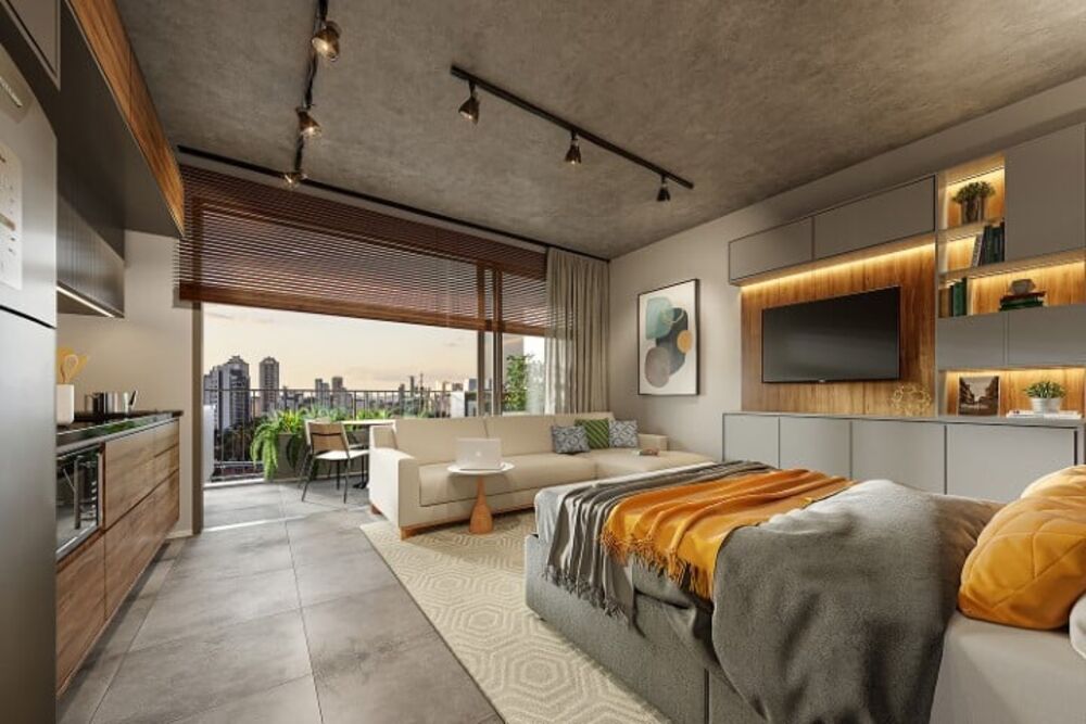 Apartamento, 1 quarto, 42 m² - Foto 1