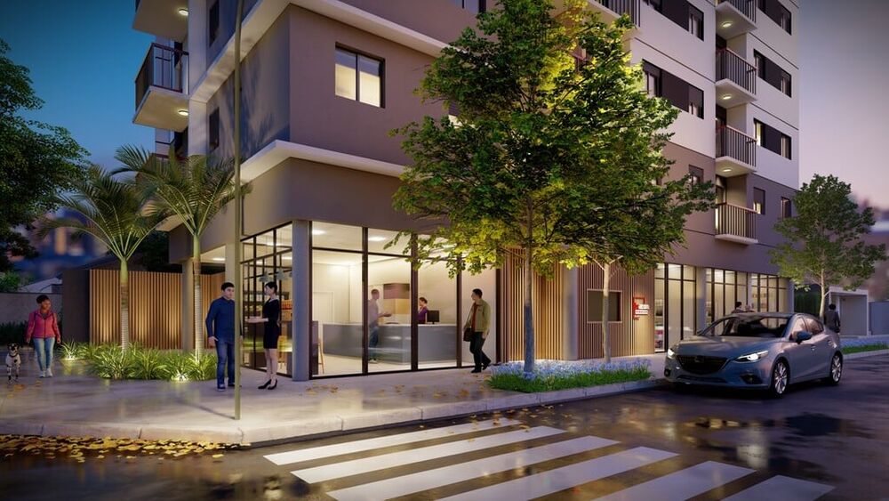 Apartamento à venda com 2 quartos, 32m² - Foto 2