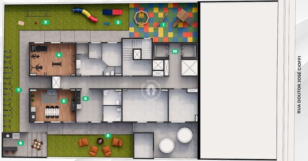 Cobertura, 1 quarto, 69 m² - Foto 9