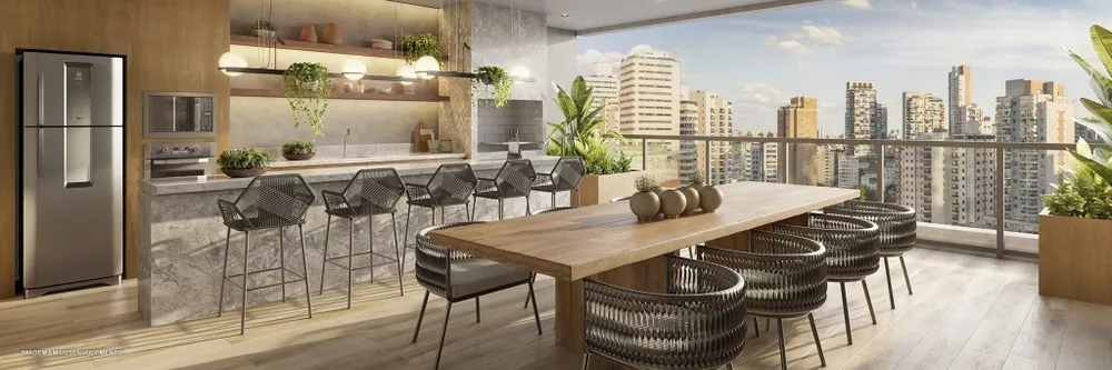 Apartamento à venda com 3 quartos, 217m² - Foto 3