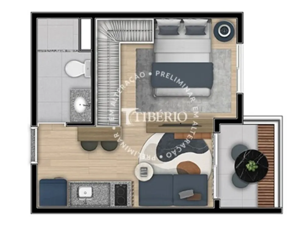 Apartamento, 2 quartos, 41 m² - Foto 4