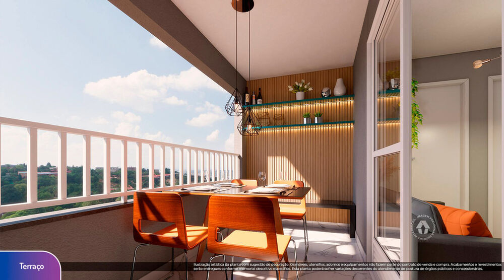 Cobertura, 1 quarto, 58 m² - Foto 1