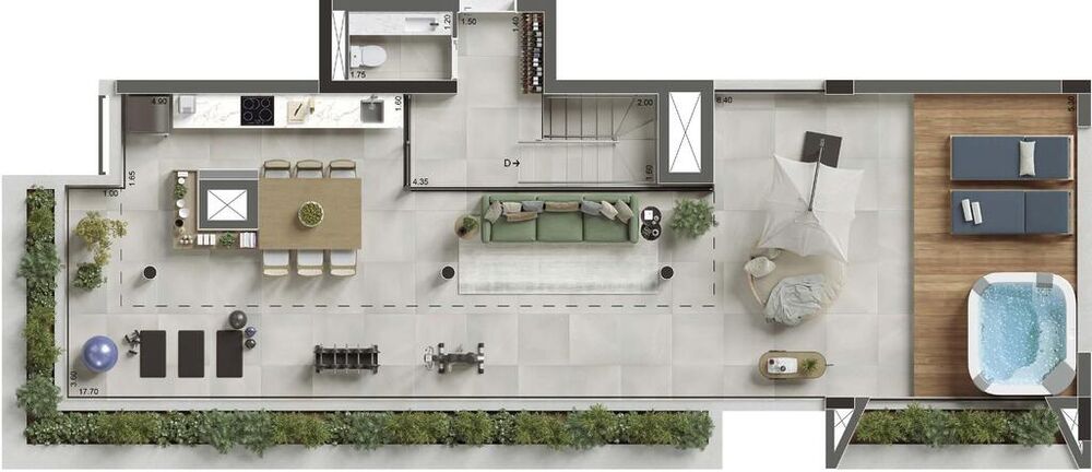 Apartamento, 3 quartos, 115 m² - Foto 3