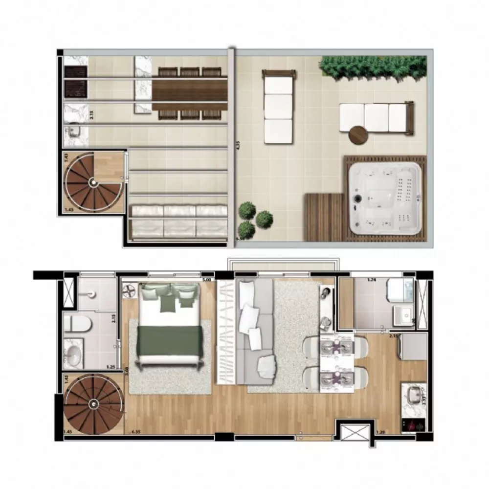 Apartamento, 1 quarto, 40 m² - Foto 11