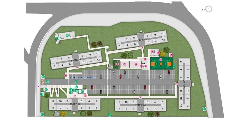 Apartamento, 2 quartos, 45 m² - Foto 2
