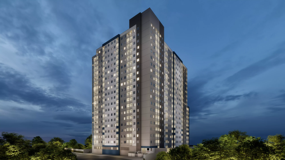 Apartamento à venda com 1 quarto, 45m² - Foto 1