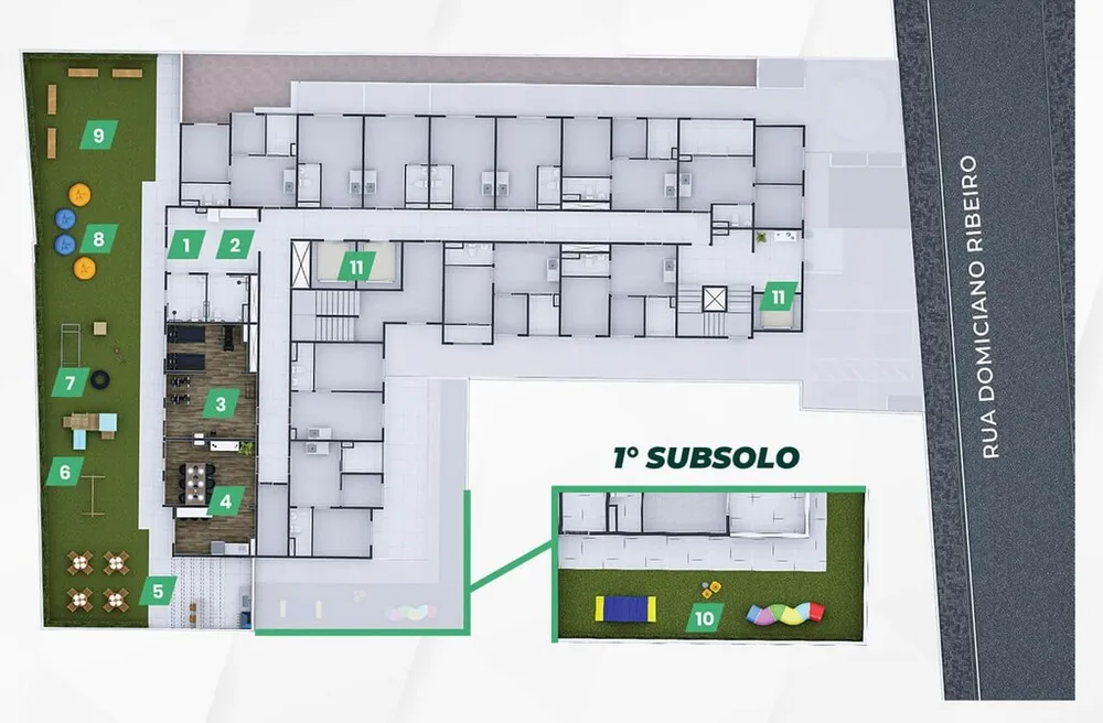 Apartamento, 1 quarto, 31 m² - Foto 1