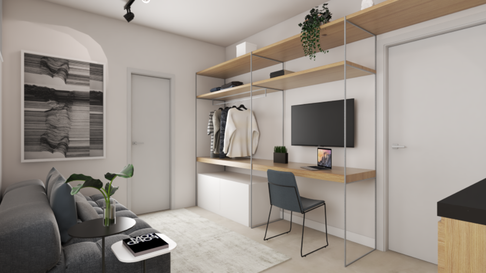 Apartamento, 1 quarto, 18 m² - Foto 5