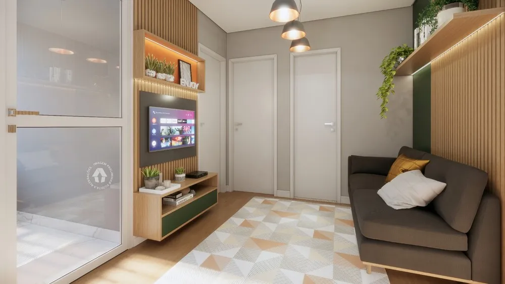 Apartamento, 2 quartos, 36 m² - Foto 2