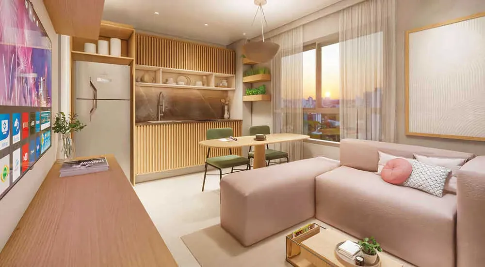Apartamento, 1 quarto, 37 m² - Foto 1
