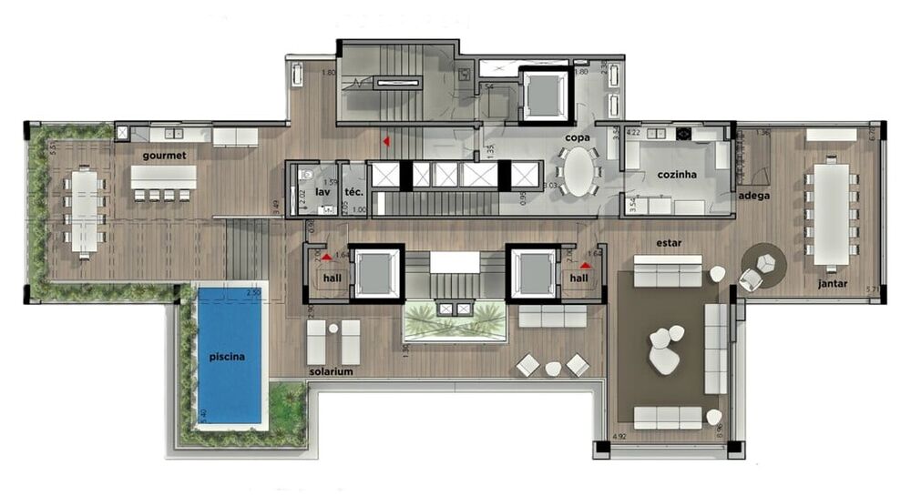 Apartamento, 3 quartos, 175 m² - Foto 6