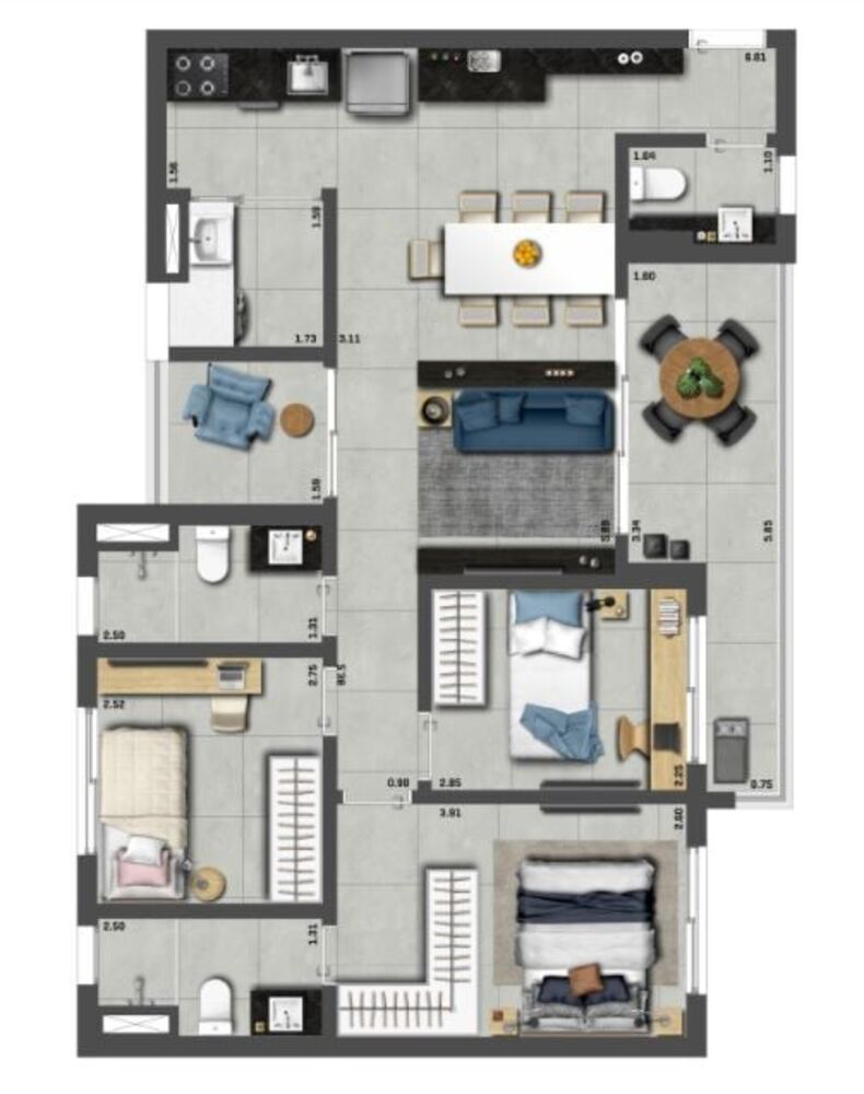 Apartamento, 1 quarto, 26 m² - Foto 9