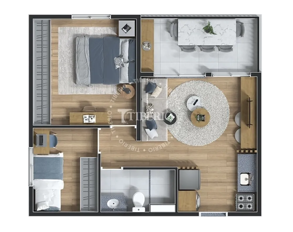 Apartamento, 2 quartos, 39 m² - Foto 4
