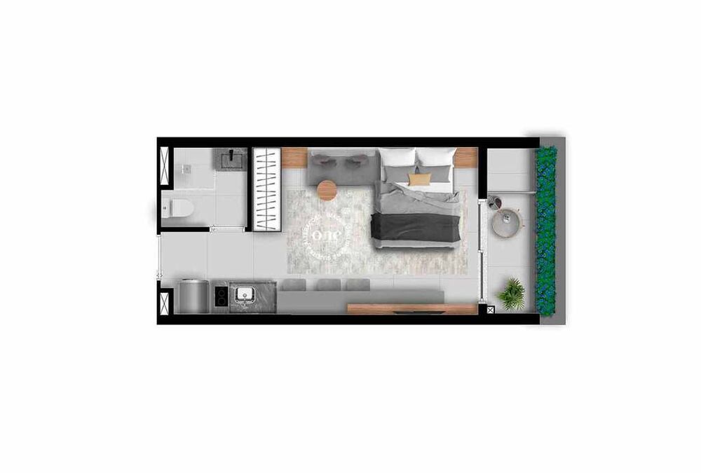 Apartamento, 1 quarto, 45 m² - Foto 6