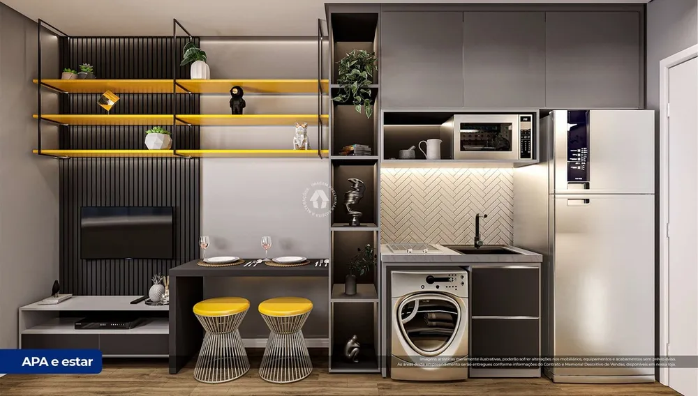 Cobertura, 1 quarto, 58 m² - Foto 1