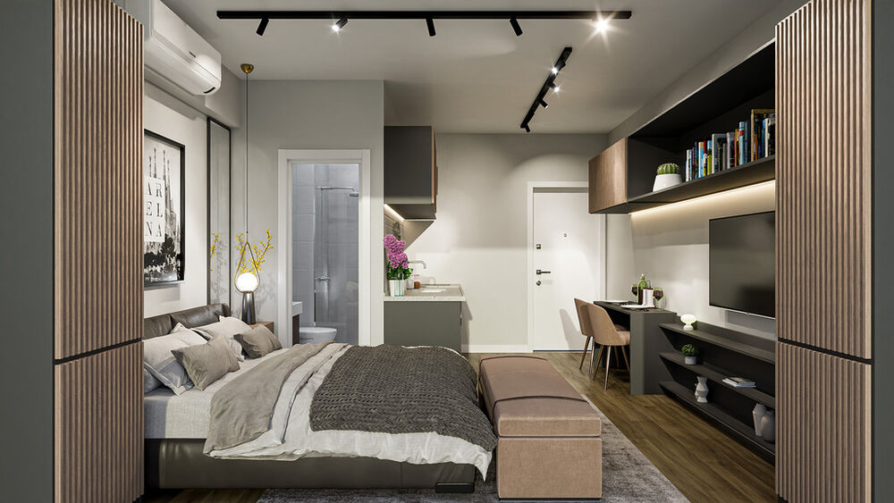 Apartamento, 1 quarto, 25 m² - Foto 2