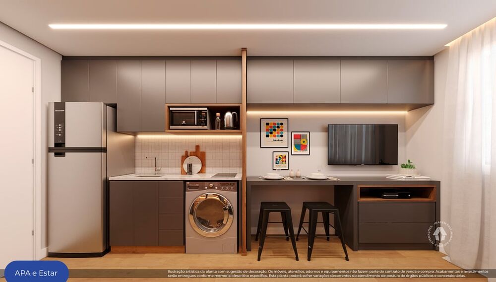 Apartamento, 1 quarto, 28 m² - Foto 1
