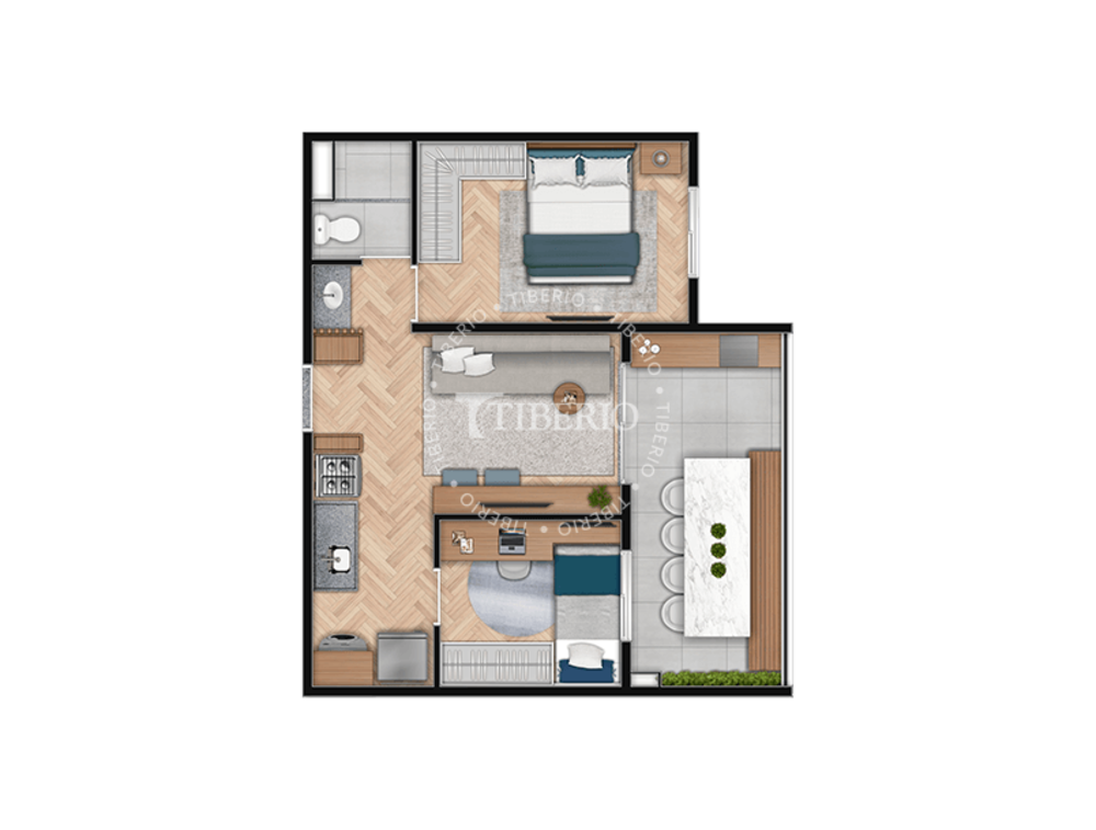 Apartamento, 2 quartos, 49 m² - Foto 5