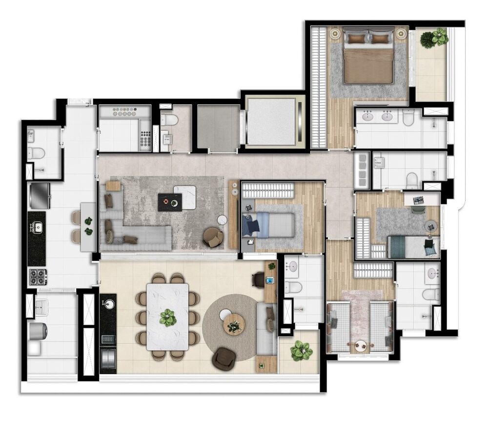 Apartamento, 2 quartos, 78 m² - Foto 8