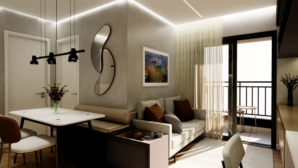 Apartamento, 2 quartos, 50 m² - Foto 1