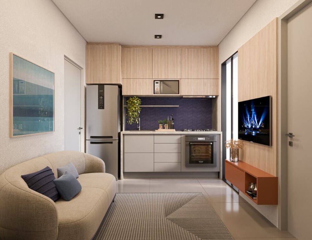 Apartamento, 1 quarto, 16 m² - Foto 3