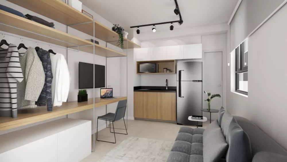 Cobertura, 1 quarto, 64 m² - Foto 1