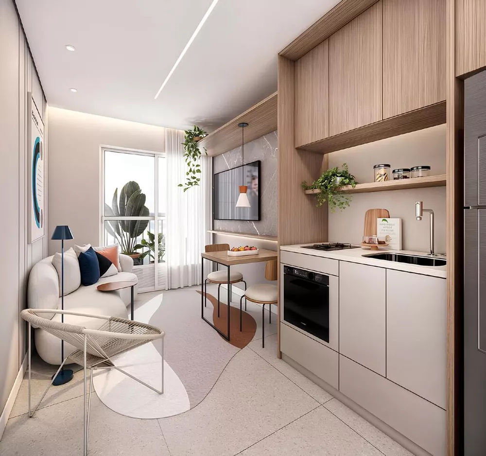 Apartamento, 1 quarto, 27 m² - Foto 3