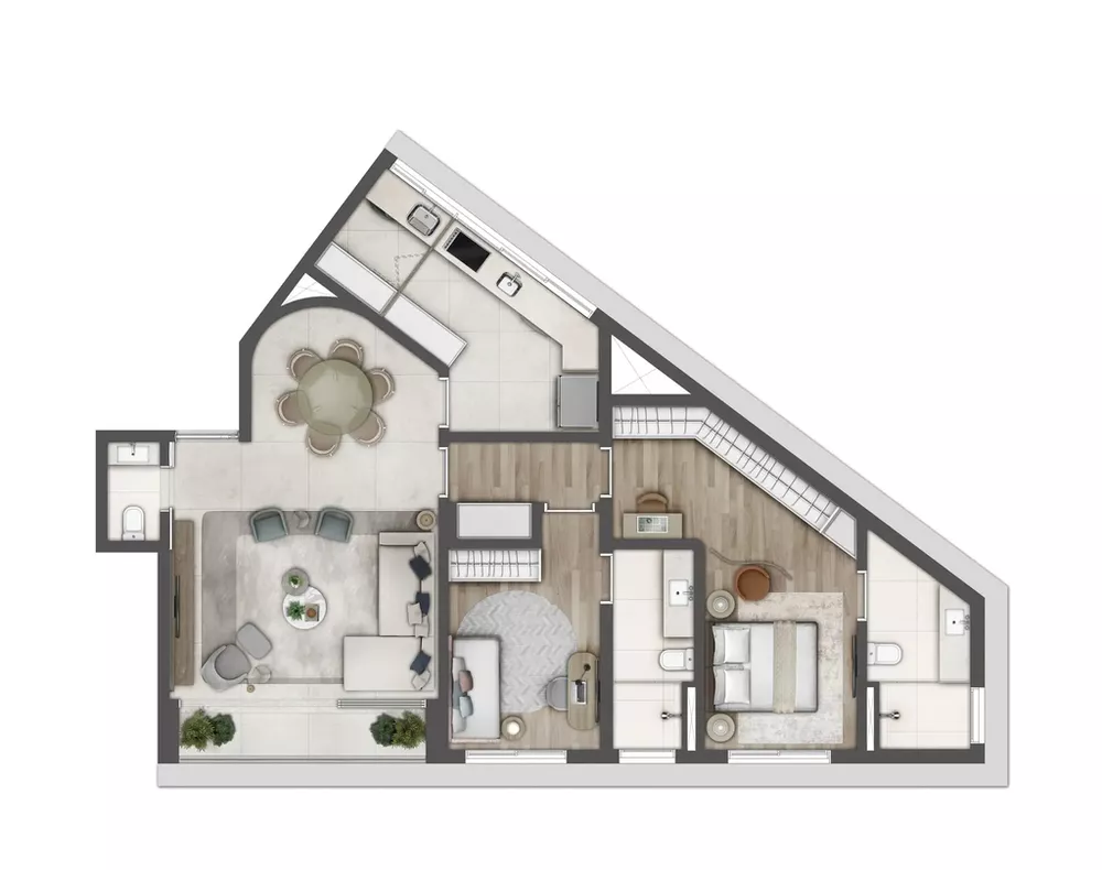 Apartamento, 3 quartos, 193 m² - Foto 5