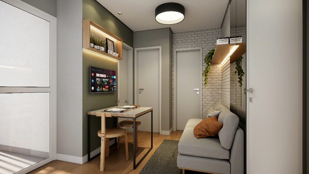 Apartamento, 1 quarto, 18 m² - Foto 5