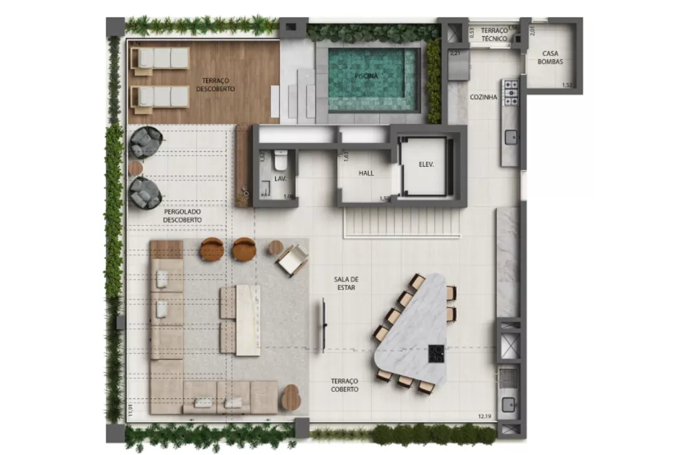 Apartamento, 3 quartos, 173 m² - Foto 19