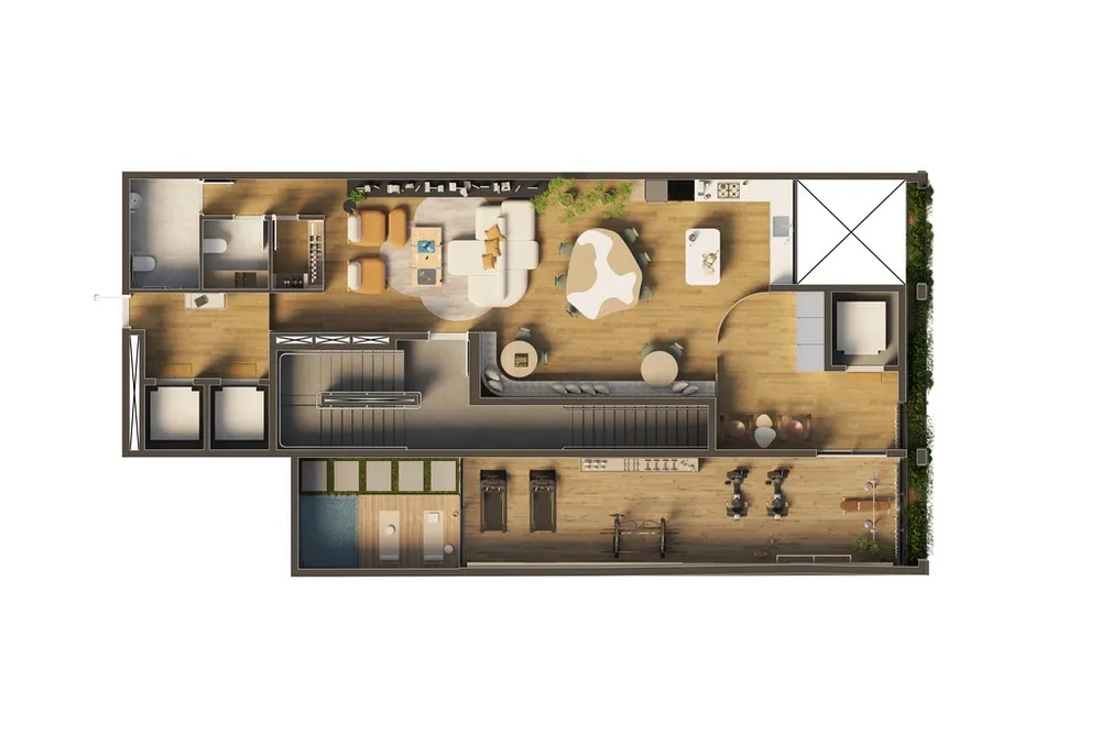 Apartamento, 1 quarto, 65 m² - Foto 3
