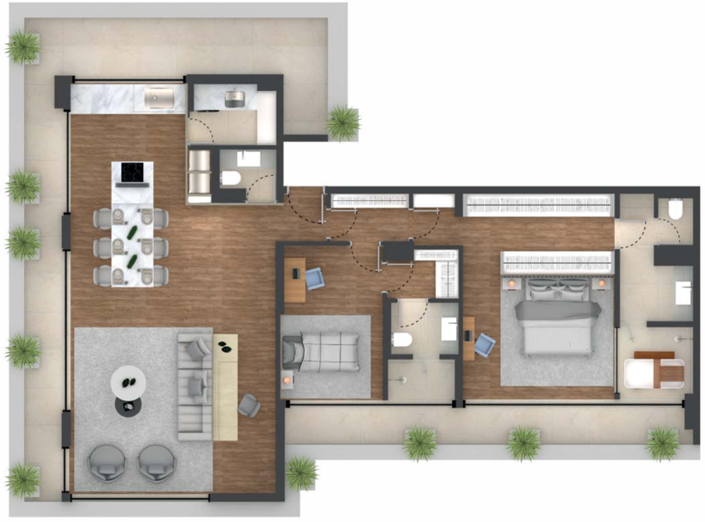 Apartamento, 2 quartos, 248 m² - Foto 10
