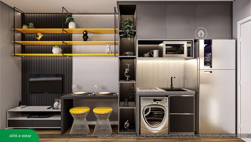 Cobertura à venda com 1 quarto, 58m² - Foto 1