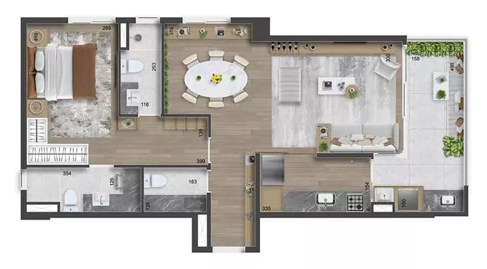 Apartamento, 2 quartos, 78 m² - Foto 10