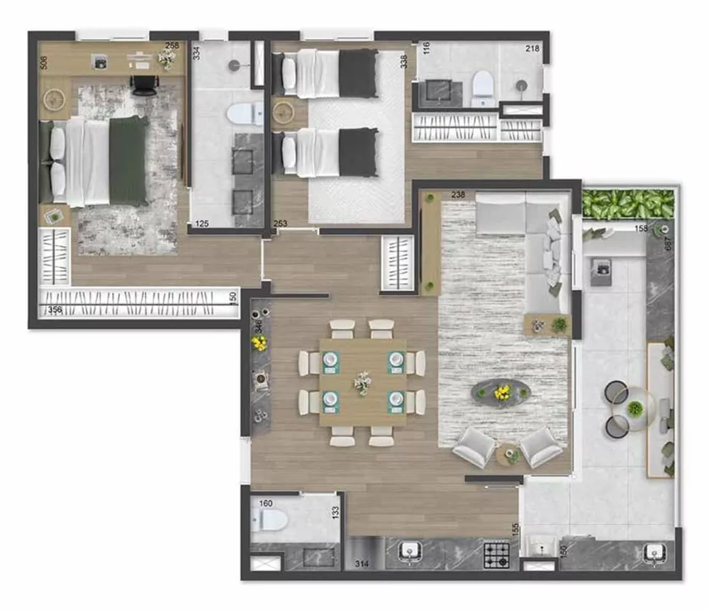 Apartamento, 2 quartos, 78 m² - Foto 12