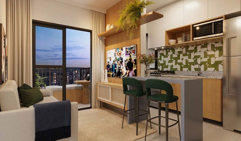 Apartamento, 1 quarto, 26 m² - Foto 1