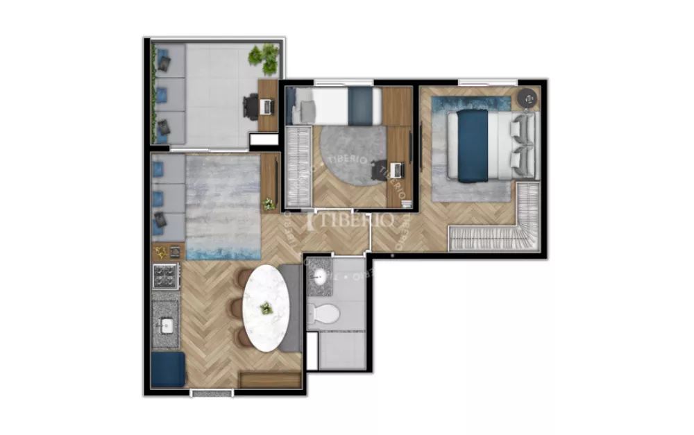 Apartamento, 2 quartos, 52 m² - Foto 39