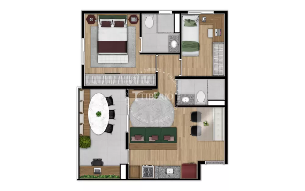 Apartamento, 2 quartos, 52 m² - Foto 40