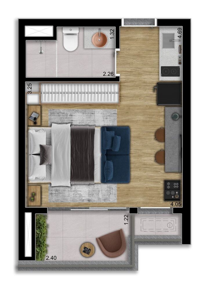 Apartamento, 2 quartos, 59 m² - Foto 19