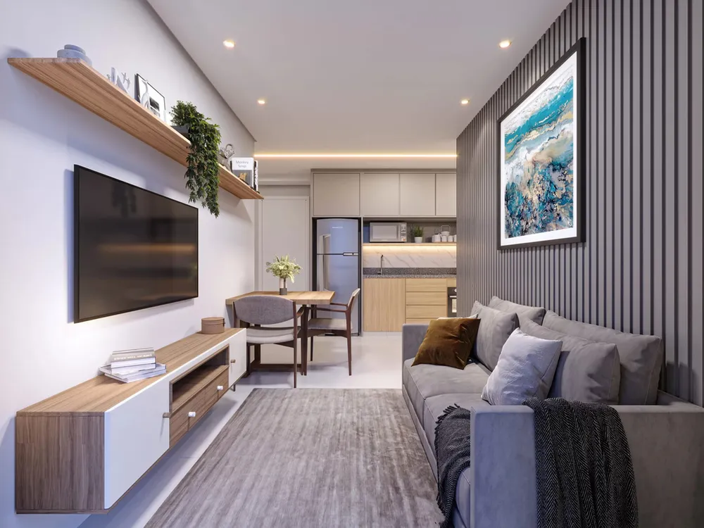 Apartamento, 2 quartos, 45 m² - Foto 3