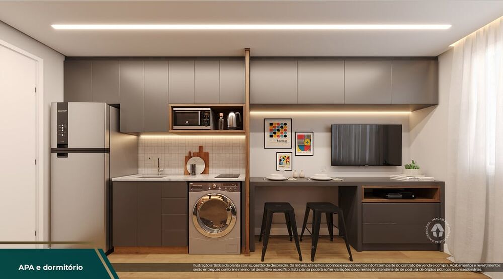 Cobertura, 1 quarto, 64 m² - Foto 2