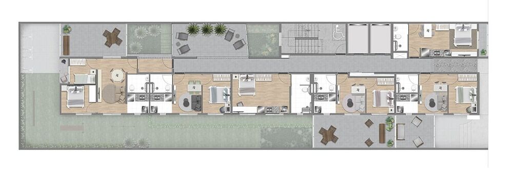 Apartamento, 1 quarto, 36 m² - Foto 3