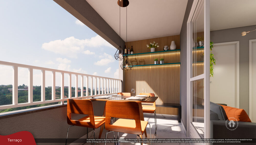Apartamento à venda com 1 quarto, 36m² - Foto 3