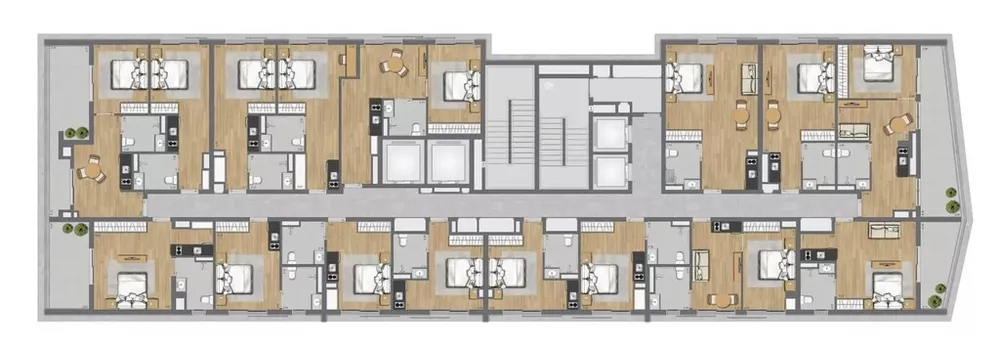 Apartamento à venda com 1 quarto, 39m² - Foto 10