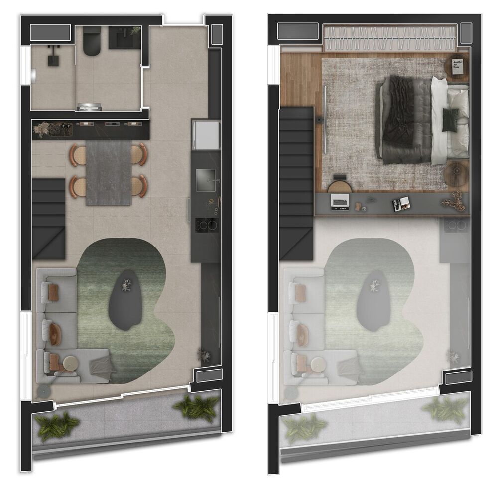 Apartamento, 1 quarto, 52 m² - Foto 9